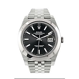 Rolex Datejust 126300 Jubilee Black Dial New Box&Card December 2021 Watch 41mm