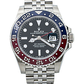 Rolex GMT-Master II 126710BLRO New Mark II Pepsi Mens Watch 40mm 2020 Green Card