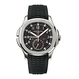 Patek Philippe Aquanaut 5164A Travel Time Black October