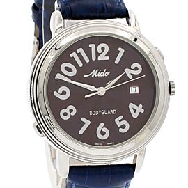 Mido BODYGUARD Quartz 30m Water Resistant Alarm 39mm Men's Watch