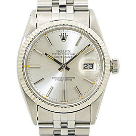 Rolex Datejust 16014 With Papers Jubilee Men's Automatic Watch Silver Dial 36MM