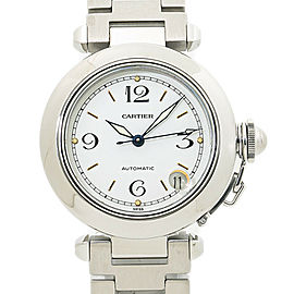 Cartier Pasha De Cartier 2324 Unisex Automatic Watch White Dial 35mm