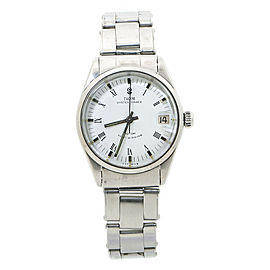 Tudor Prince Oysterdate 7970/0 Mid-Size Automatic Unisex Watch White Dial 32mm