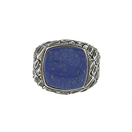 David Yurman Lapis Lazuli Crocodile Ring Size 10