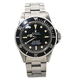 Rolex Submariner Meters First Patina Original Vintage Automatic Watch 40mm