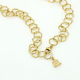 Temple St Clair Garden Of Earthy Delights Link Chain Necklace in 18k Yellow Gold