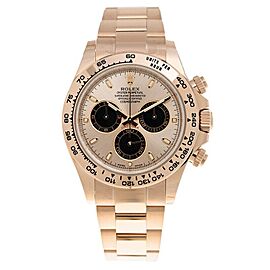 Rolex Daytona Sundust Panda 18K Rose Cosmograph New 2022 40mm Complete