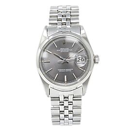 Rolex Datejust Jubliee Vintage Automatic Men's Watch Sigma Grey Dial 36mm