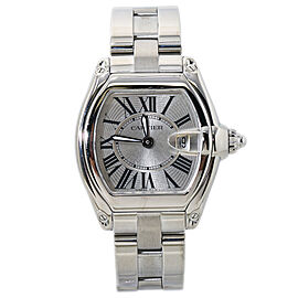 Cartier Roadster tainless Steel Ladies Quartz Watch 31mm