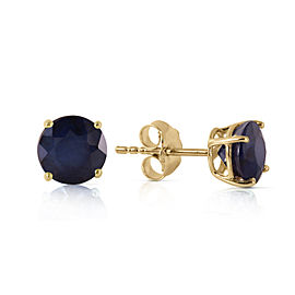 0.95 CTW 14K Solid Gold Don't Bargain Love Sapphire Earrings