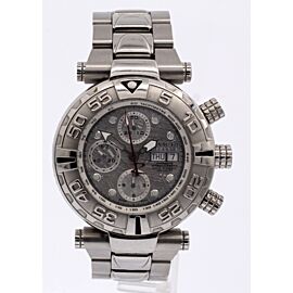 Invicta Subaqua Meteorite Dial Day Date Steel Automatic Watch