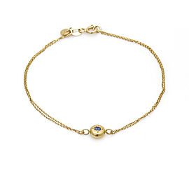 Laura Lee Tanzanite Dot Bracelet in 18k Yellow Gold