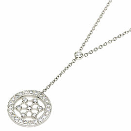 TIFFANY&Co. Voir Diamond Platinum PT950 Necklace LXGQJ-591