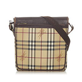 Burberry Haymarket Check Crossbody Bag