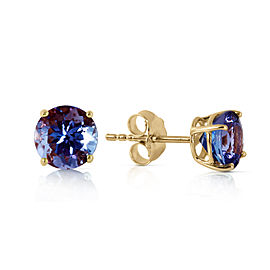 0.95 CTW 14K Solid Gold Joy In Your Eyes Tanzanite Earrings