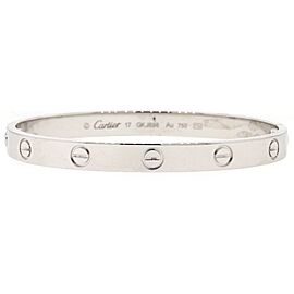 Cartier Love Bracelet - 18 kt White Gold