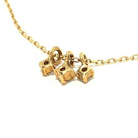 Ete 925 18K Yellow Gold Necklace LXJG-414