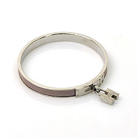 Hermes Metal Leather Bangle Bracelet