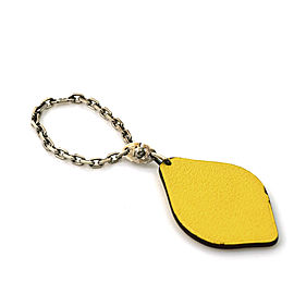 Hermes Metal Leather Key Chain