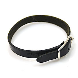 Hermes Leather And Metal Bracelet