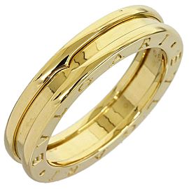 Bulgari 18K Yellow Gold B Zero One Single Band Ring