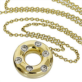 Tiffany & Co. 18K Yellow Gold Circle Necklace