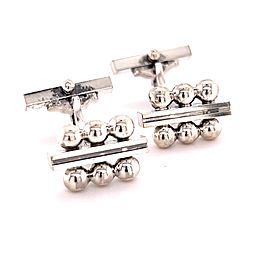 Georg Jensen Estate Sterling Silver Cufflinks 10.5 Grams GJ7