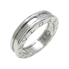 Bulgari B zero1 750 White Gold Band Ring