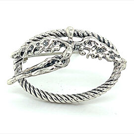 David Yurman Estate Brooch Sterling Silver