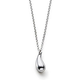 Tiffany & Co. Elsa Peretti Sterling Silver Teardrop Pendant Necklace