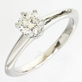 Tiffany & Co. PT950 Platinum Solitaire Ring