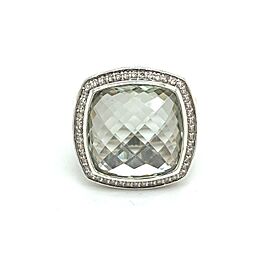 David Yurman Estate Albion Prasiolite Ring Size