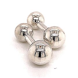 Tiffany & Co Estate Barbell Cufflinks