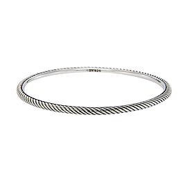 David Yurman Confetti Sterling Silver Bangle Bracelet