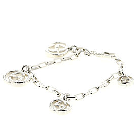 GUCCI 925 Silver Interlocking G bracelet LXGBKT-1199