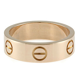 CARTIER: 18K Pink Gold Ring US6.25 EU53 LXKG-424