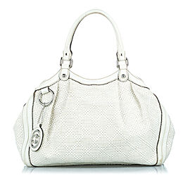 Gucci Diamante Sukey Canvas Shoulder Bag