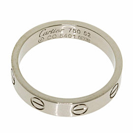 CARTIER 18K white Gold Ring US (6) LXGQJ-670