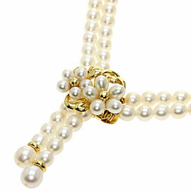 TASAKI 18K Yellow Gold Pearl Necklace LXGQJ-885