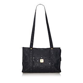 MCM Visetos Nylon Shoulder Bag