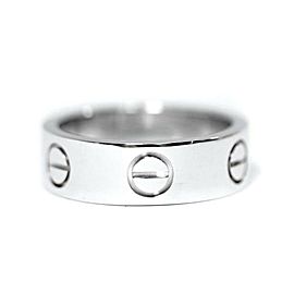 Cartier 18k white gold Love Ring