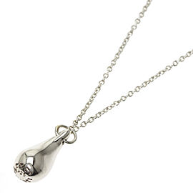 TIFFANY & Co 925 Silver teardrop Necklace QJLXG-1584