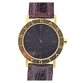 Bulgari Gold Watch BB 33 GL