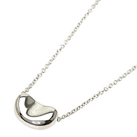 TIFFANY & Co 925 Silver Bean Necklace QJLXG-1563