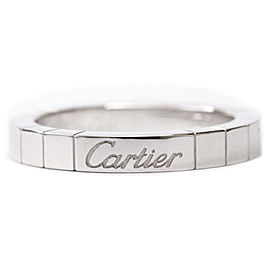 CARTIER 18K white Gold Lanieres Ring LXGoodsLE-43