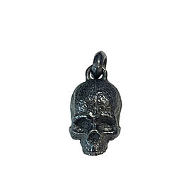 David Yurman Sterling Silver Skull Black