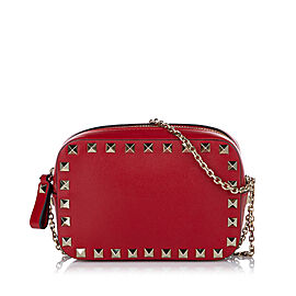 Valentino Rockstud Leather Crossbody Bag