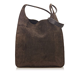 Suede Shoulder Bag