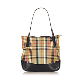 Haymarket Check Canvas Tote Bag