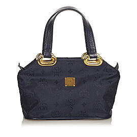 MCM Visetos Nylon Handbag